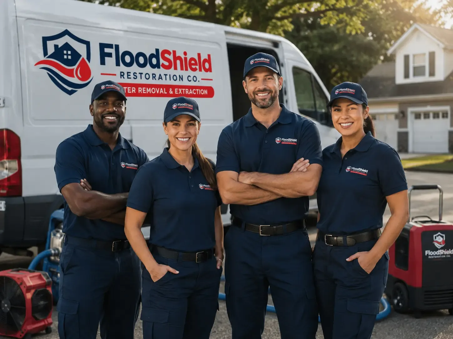 Flood Damage Restoration company in Accident, MD